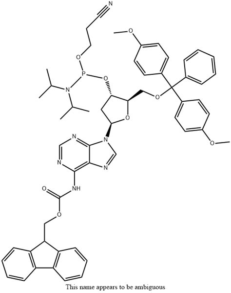 CAS 109420 86 2 2 Deoxy 5 O DMT N6 Fmoc Adenosine 3 CE