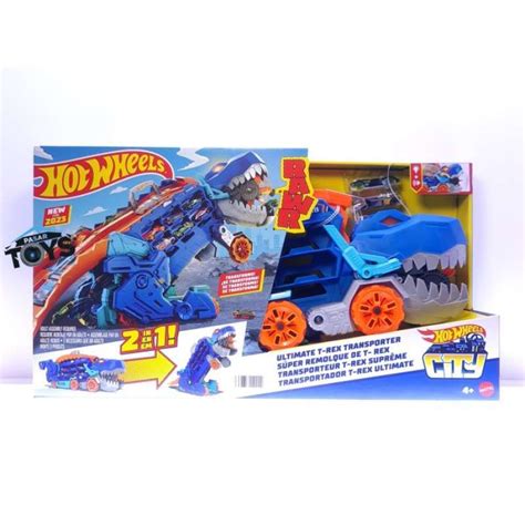 Jual Hot Wheels City Ultimate T Rex Transporter Original Mattel Di Seller Pasar Toys Kapuk