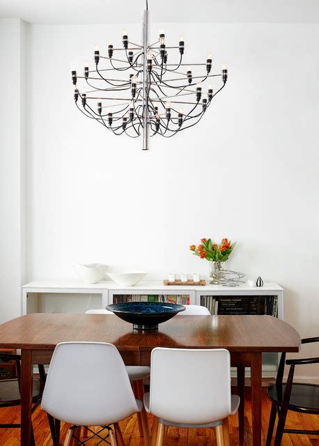 Modern New York City Apartment Interior Design Dining Room Moderne