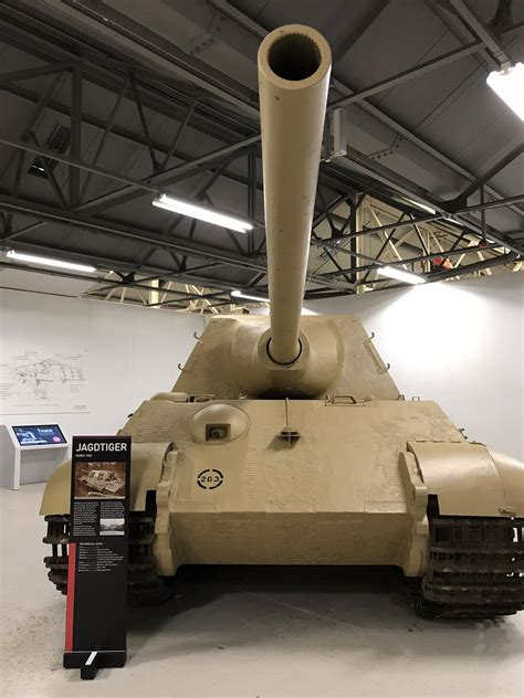 The Jagdtiger At The Bovington Tank Museum This Was Taken A Couple