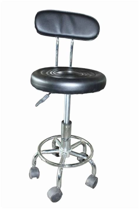 Polished Round Stainless Steel Hospital Stool Size 12x15x10cm At Rs