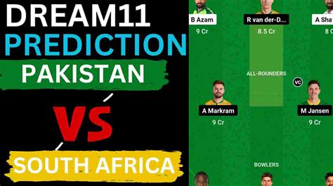 Pak Vs Sa Testvision Jade Rianon