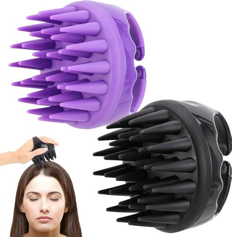 Masajeador De Cuero Cabelludo Cepillos Para Ducha Cabello Con Cerdas