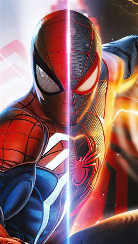 El hombre araña y Miles Morales Fondo de pantalla ID 6755