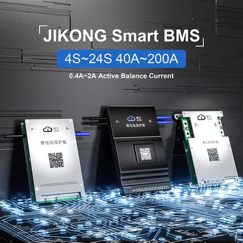 JIKONG Smart BMS JKBMS With BT APP RS485 CAN 1A 2A Active Balance 2S