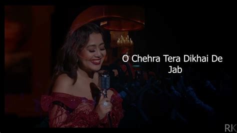 Dil Ko Karaar Aaya Reprise Lyrics Neha Kakkar Rajat Nagpal Youtube