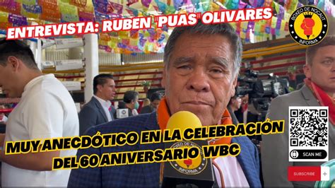 Rubén “púas” Olivares Se Sintió Muy Contento En El Aniversario 60 Del