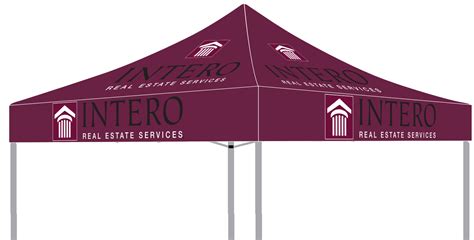 Real Estate Custom Canopy Many Sizes Full Digital Printing