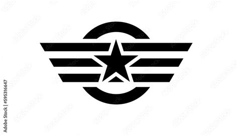 military star vector icon Stock Vector | Adobe Stock