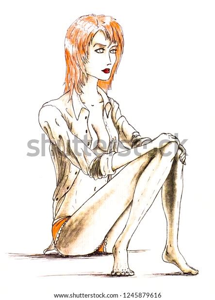 Women Nude Big Tits Butt Over 1 Royalty Free Licensable Stock Illustrations Drawings