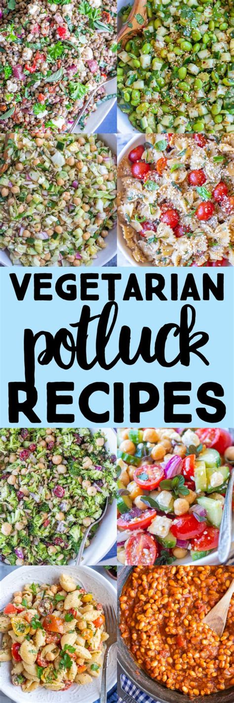 77 Easy Vegetarian Potluck Recipes - She Likes Food