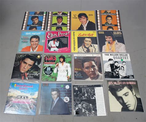 Bilder F R Lp Skivor Elvis Presley Stycken Auctionet