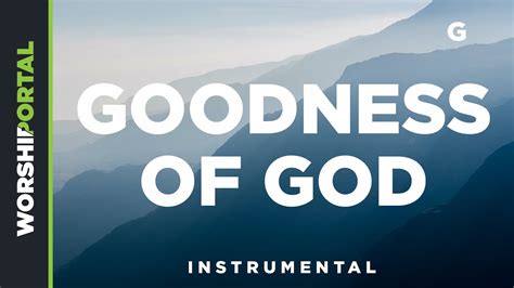 Goodness Of God Female Key G Instrumental Youtube