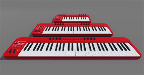 Midi Keyboards Pack 3d Electronics Unity Asset Store