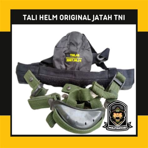 Jual TALI HELM TEMPUR ORIGINAL TNI AD Shopee Indonesia