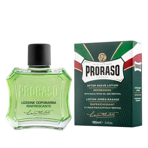 PRORASO Woda po Goleniu Kolońska Płyn After Shave Linia Zielona 100ml