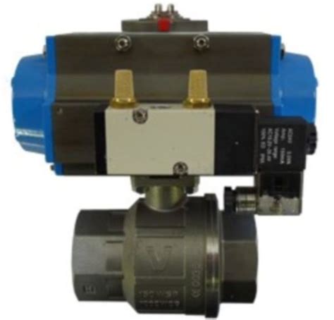 Pneumatically Actuated Valve Ball Control Ritm Industry