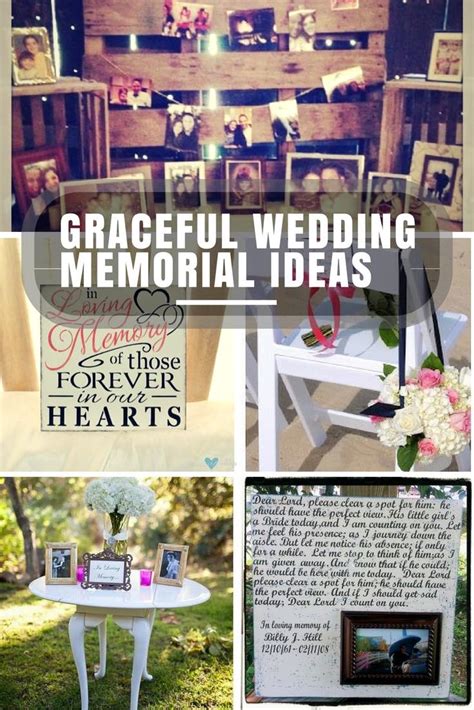 Unique Wedding Memorial Ideas In Loving Memory Diys