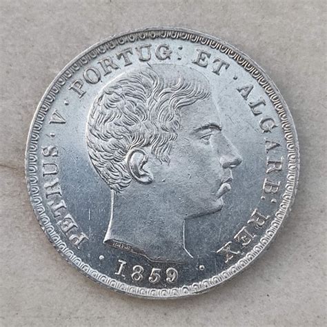 Portugal D Pedro V 1853 1861 500 Reis 1859 Catawiki