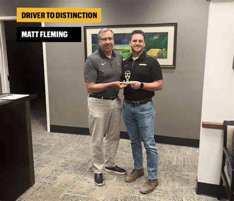 Matt Fleming Named Driver To Distinction College Of Agriculture