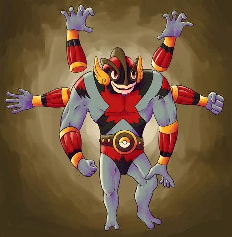 Mega-Machamp by spingui on DeviantArt