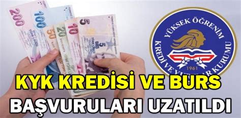 KYK KREDİSİ VE BURS BAŞVURULARI UZATILDI Bolu Meydan Gazetesi