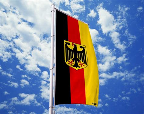 Deutschland National Flagge Mit Adler Online Kaufen Premium Qualität