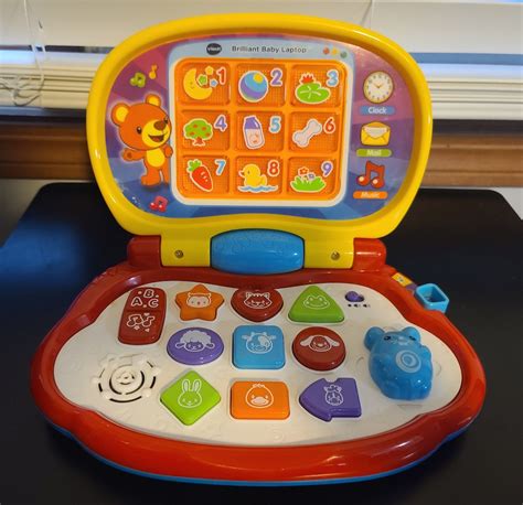 Vtech Brilliant Baby Laptop Great Learning Device Etsy