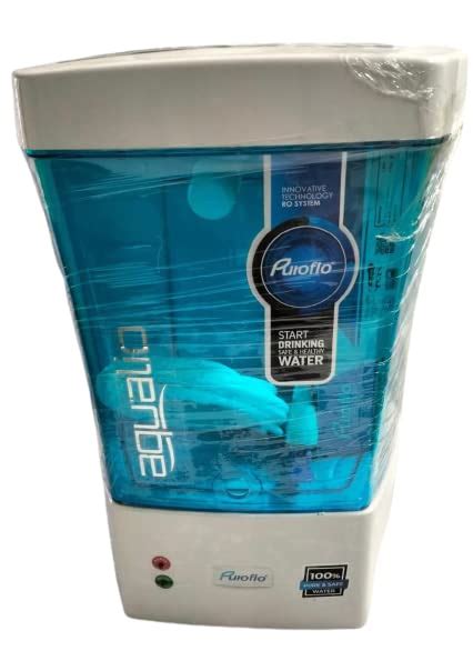 Puroflo Aqualio RO Water Purifier 10 L Amazon In Home Kitchen