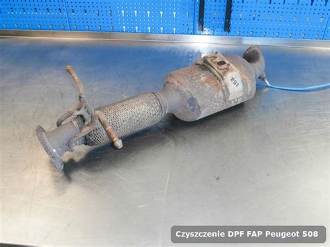 Wypalanie Filtra DPF FAP Peugeot 508