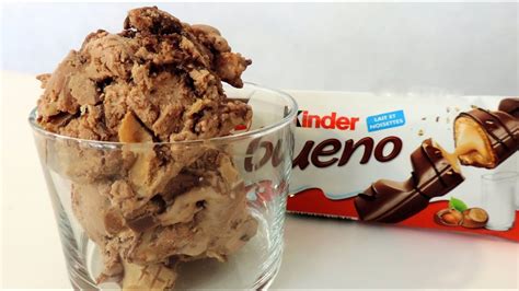 Recette De La Glace Kinder Bueno Nutella William S Kitchen Youtube