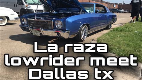 La Raza Lowrider Car Show Dallas Tx Youtube