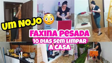 FAXINA COMPLETA E DETALHADA LIMPEZA PESADA CASA LIMPÍSSIMA