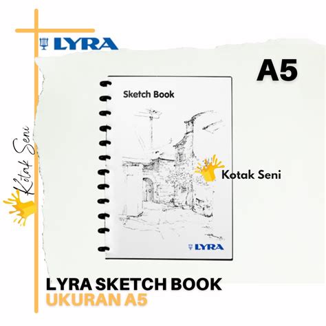 Jual Lyra Sketch Book A Isi Sheet Binder A Lyra Sketchbook