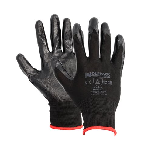 Distribuidor Guantes Nitrilo Nylon Impregnado 8 Mayorista