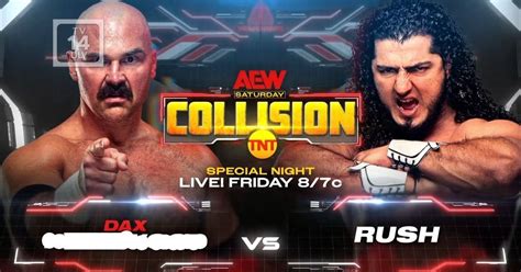 AEW embarrassingly gets Dax Harwood's name wrong in official Collision ...