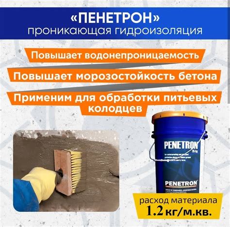Купить Пенетрон Сухая смесь для гидроизоляции бетонных поверхностей в ...