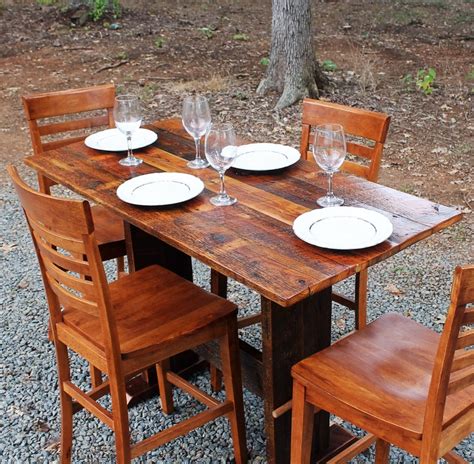 Rustic Table Rustic Dining Table Rustic Wood Dining Table | Etsy