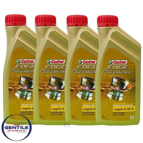 Huile Moteur Castrol Edge Professionnel 5W30 Longlife III Acea C3 4