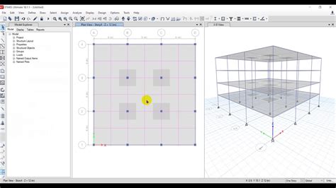 Etabs Introduction Tool And Set Parameter Default Part I Youtube