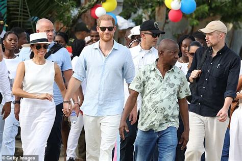 Meghan Markle Opted For Modest Black And White Staples On The Third Day