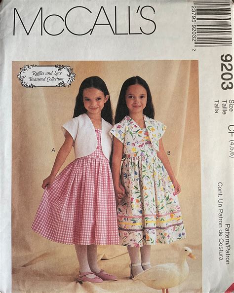 Mccall S 9203 Sewing Pattern Vintage UNCUT Etsy In 2023 Mccalls