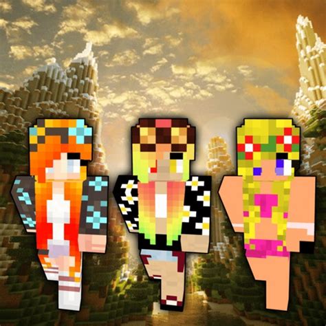 Girl Skins for Minecraft Pocket Edition-MCPE Skins by Ankit Mistri