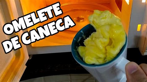 OMELETE DE CANECA FEITO NO MICROONDAS FÁCIL RÁPIDO E DELICIOSO