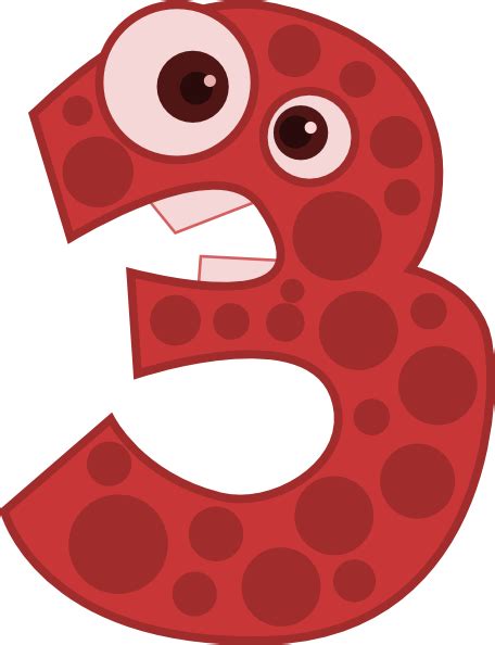 Animal Number Three Clip Art at Clker.com - vector clip art online ...