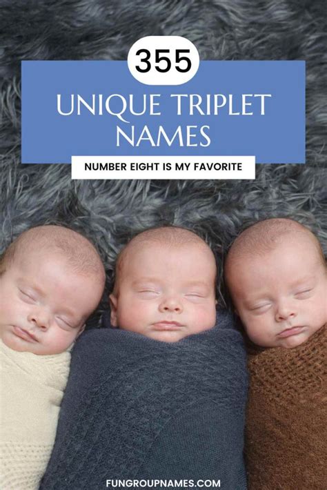 355 Triplet Names: Classic, Nature-Inspired & More!