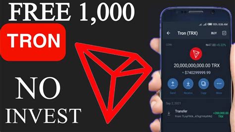 Get Free Daily Tron Trx No Investment Payment Proof Free