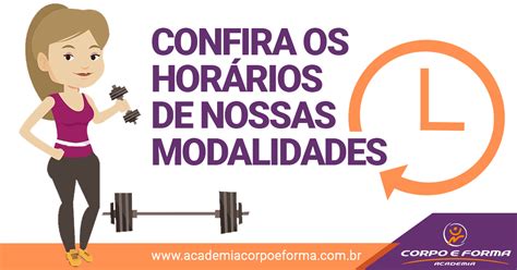 Hor Rios Academia Corpo E Forma