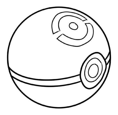 Pokeball Coloring Pages Free | K5 Worksheets