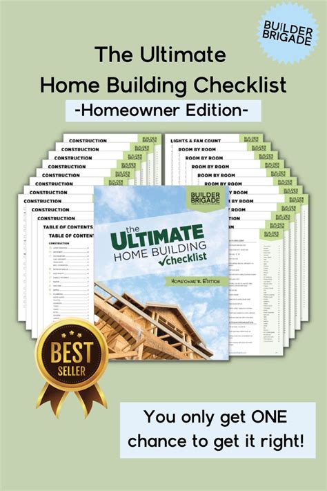 The Ultimate Home Building Checklist